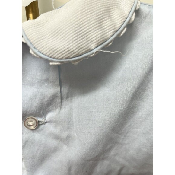 Funtasia! Too Dress Light Blue White Girl's Sz 4T Rounded Collar Lightweight - Picture 5 of 8